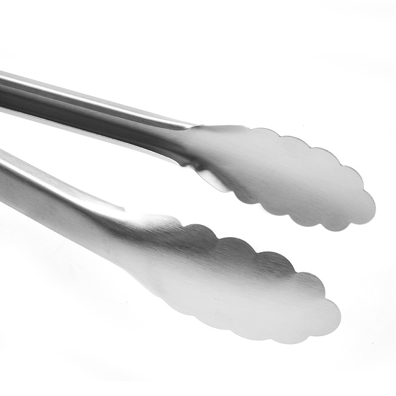 Pinze per barbecue personalizzate in acciaio inox e silicone - extra lunghe, con incisione individuale