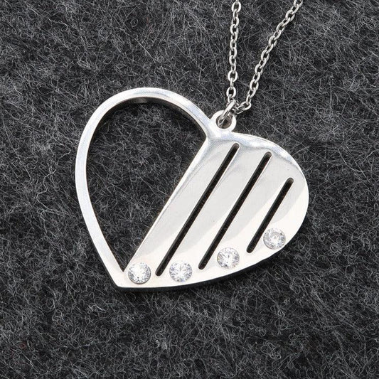 Collana da donna "Family" Incisione personalizzata di 4 nomi al massimo