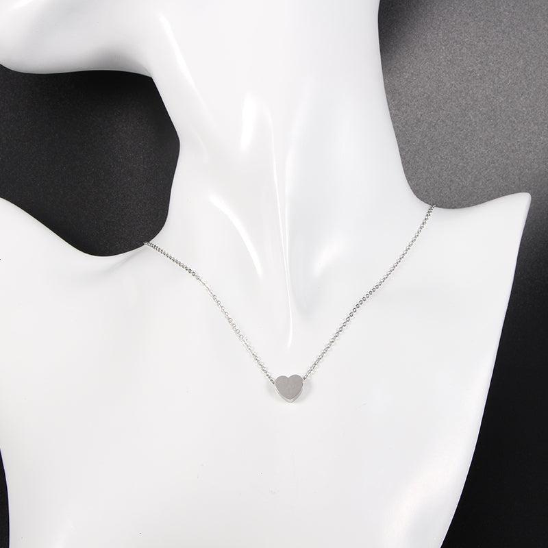 Herz Kette "Love" mit Gravur von Initialen